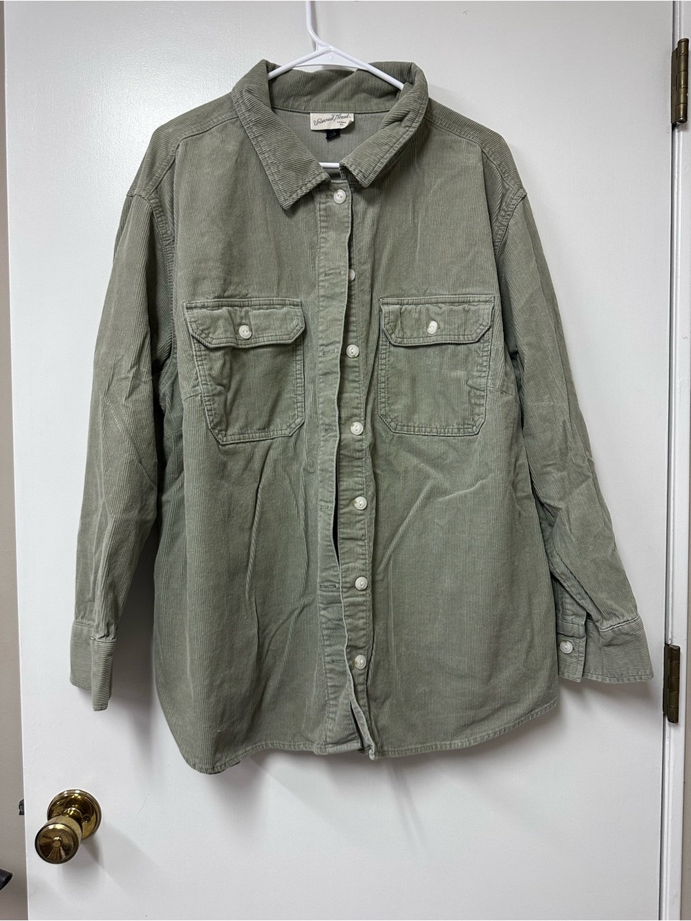 Universal Thread Sage Corduroy Overshirt